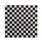 12" x 12" Black & White Checkered Food Basket Liners 12 Pieces